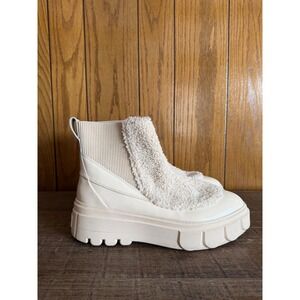 Sorel Caribou X Boot Chelsea Cozy Women's Size 11 Cream Platform
